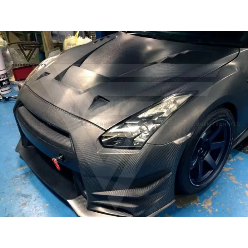 Overtake Style Carbon Fiber Hood Bonnet for GTR R35