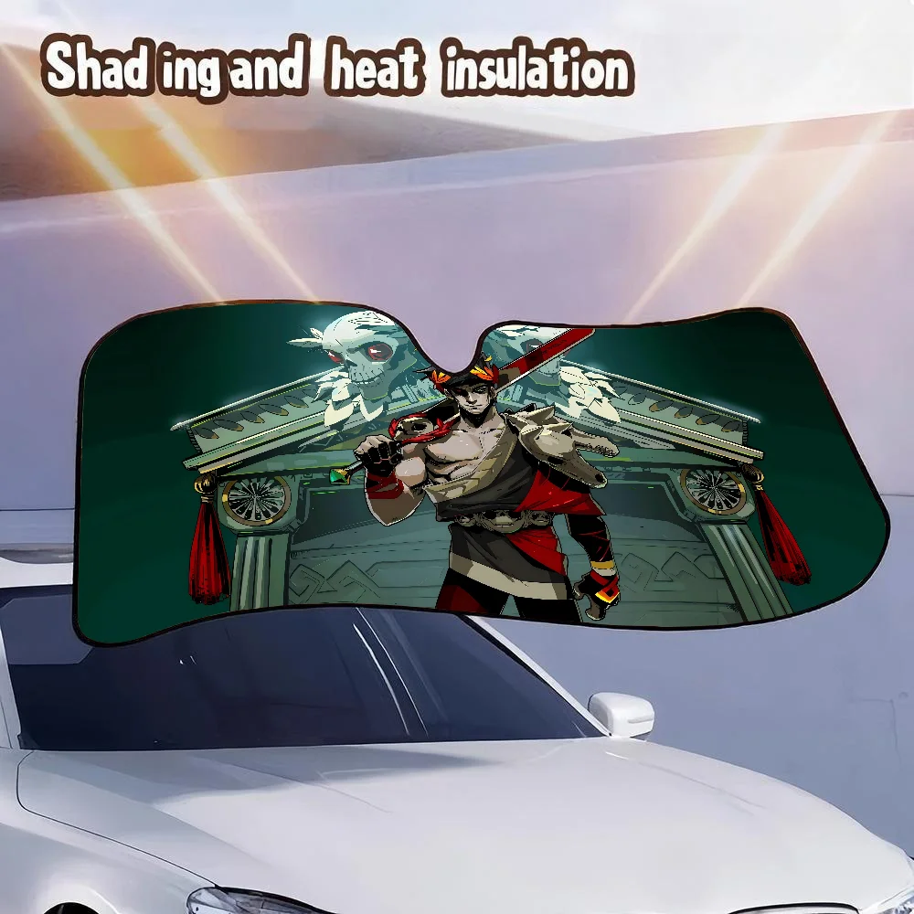 H-Hades Car Decor Window Cover For Cars Trucks And SUV Windshield Sun Shade Gift For Her Or Him