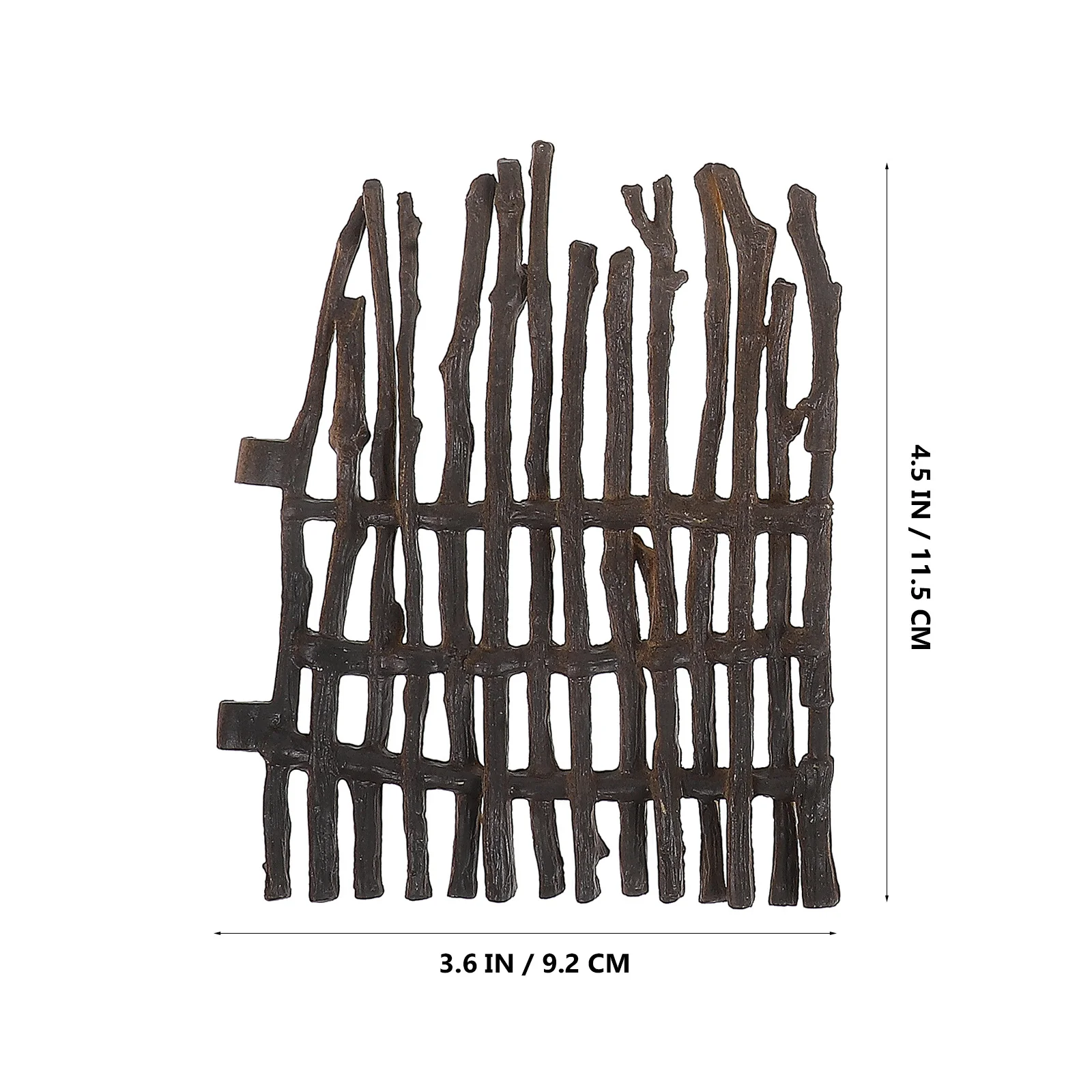 4 قطعة للحرف اليدوية الجنية حديقة Diy بها بنفسك مصغرة المشهد الديكور دمية بوابة صغيرة المشهد الصغير الحلي عدة مصغرة الخشب #6