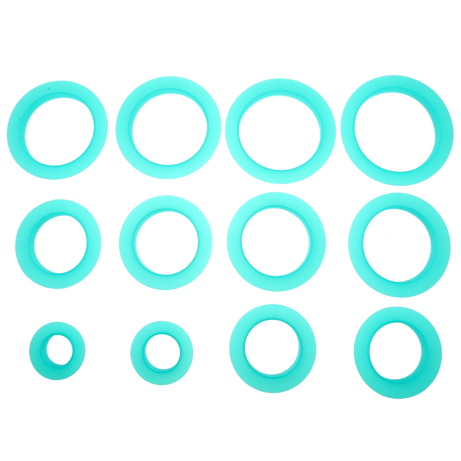 

12Pcs Silicone Tumbler Protector Epoxy Paint Spray Paint Shield Cup Protector for Resin Tumbler Craft Supplies