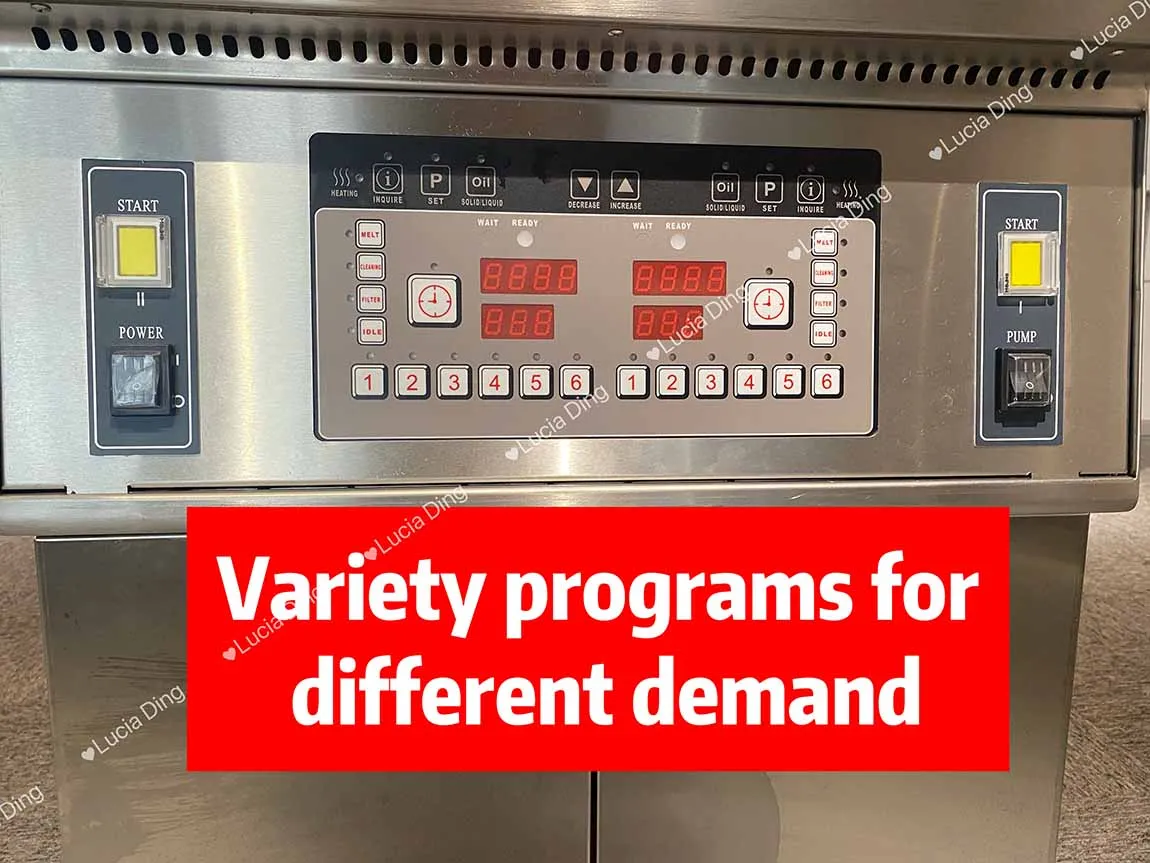 لفندق Kfc الوجبات السريعة مطعم وجبة خفيفة بار التلقائي رفع مقلاة كهربائية التحكم في درجة الحرارة التجارية المقلاة العميقة #3