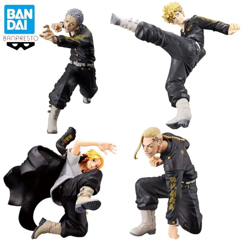 In Stock Original Banpresto King of Artist KOA Tokyo Revengers Manjiro Sano Draken Mitsuya Takashi Figure Anime Genuine Model