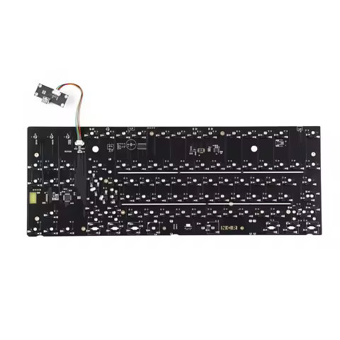 NCR80 R3 80% Hot Swappable ANSI ISO VIA Type C Detachable PCB FR4 Plate