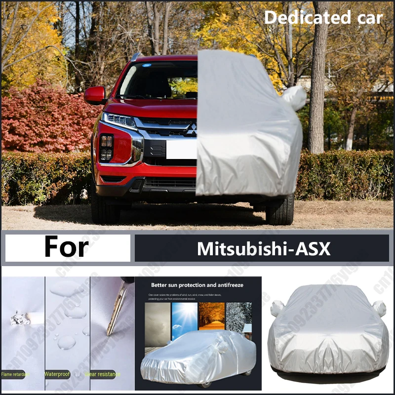 

For Mitsubishi-ASX Oxford cloth car cover for sun protection, rain resistance, and all season special car dust cover