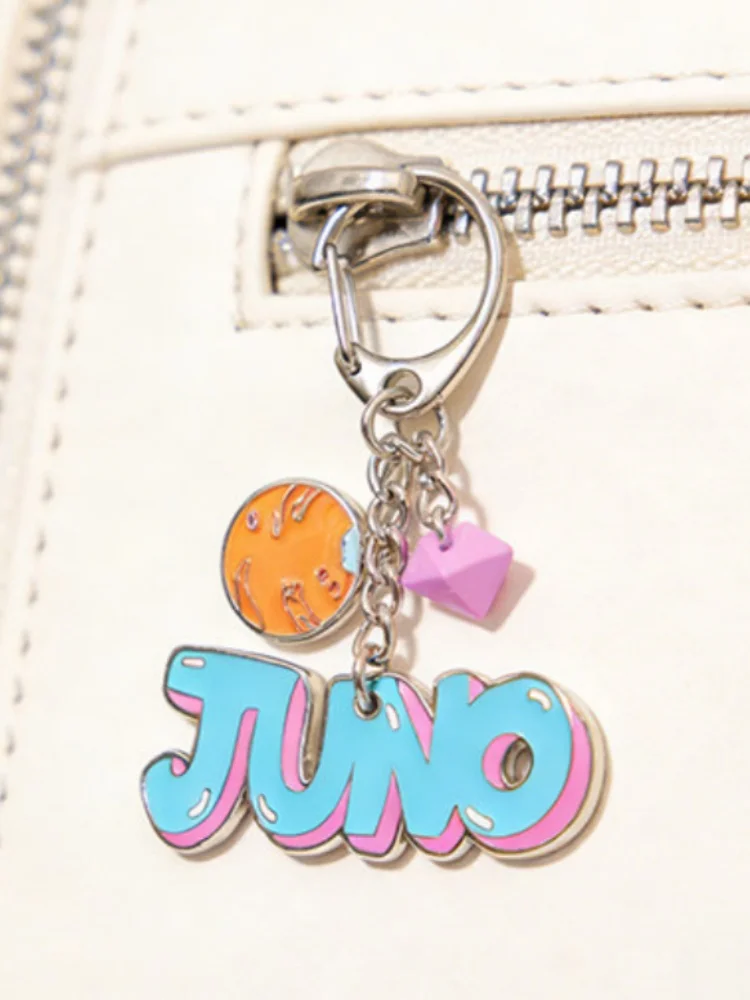Authentic Juno Metal Keychain Alloy Material Compact Portable Charm Hanging Pendant Accessory Collectible Birthday Present Gift view 2