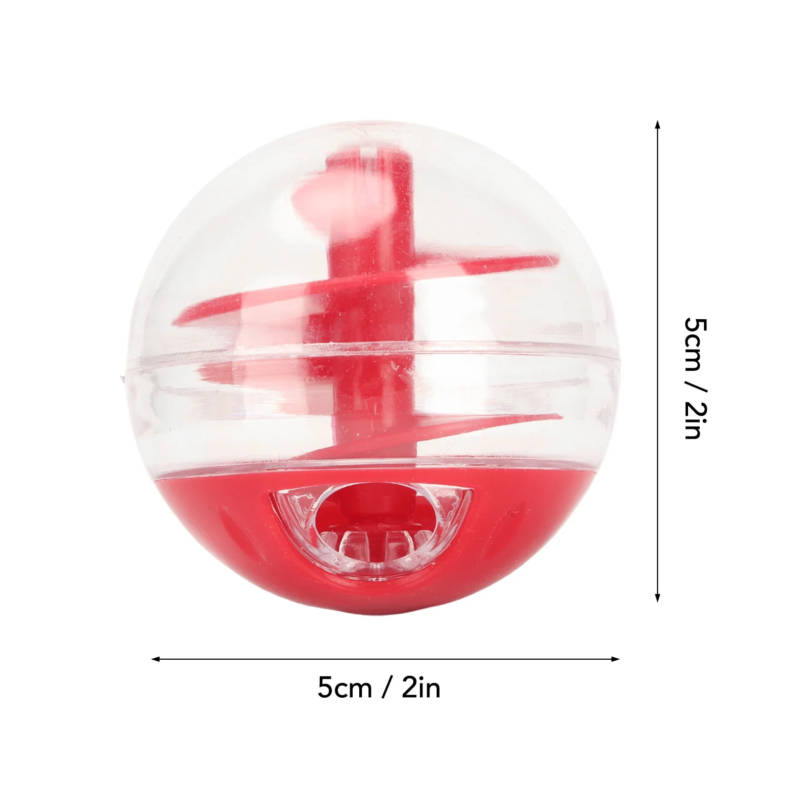 Cat Treat Dispensing Puzzle Ball Boredom Relief Pet Slow Feeder Ball Interactive Bite Resistant Promote Exercise for Training
