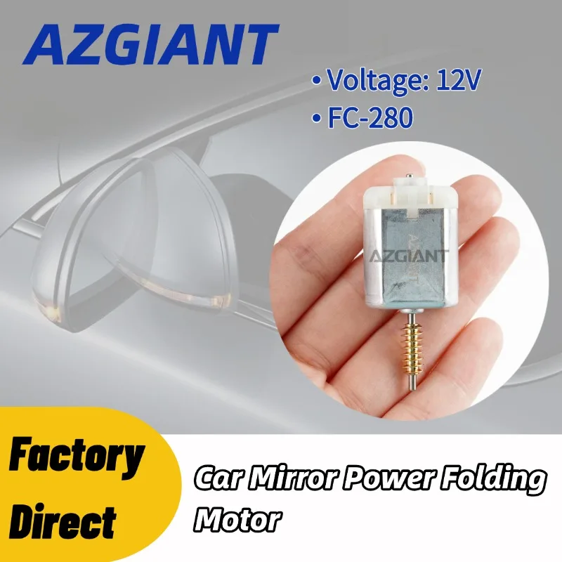 AZGIANT Rearview Mirror Motor Low Noise FC-280 for 2005-2008 Mitsubishi Evolution MK9 Power Folding Side View Mirror