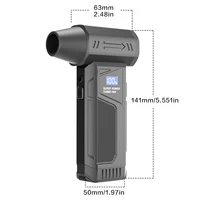 【2026 New】Wireless Jet Fan Brushless Motor Turbo Air Blower For Car Cleaning With LED Light Digital Display Portable Outdoor Use 2