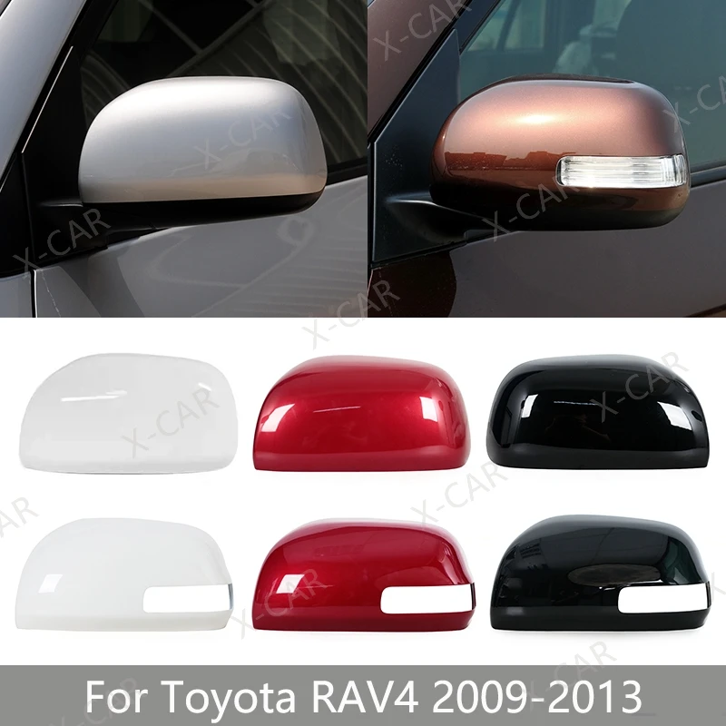 For Toyota RAV4 RAV 4 2009 2010 2011 2012 2013 Exterior Rearview Side Mirror Cover Lid Cap Shell House