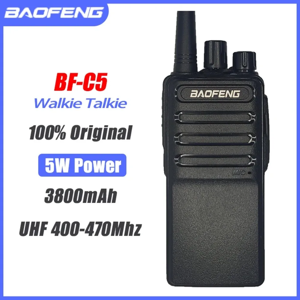 

baofeng BFC5 camping walkie talkie Wireless set long range radios walki communication radio ham Two-way transceiver hunting ptt