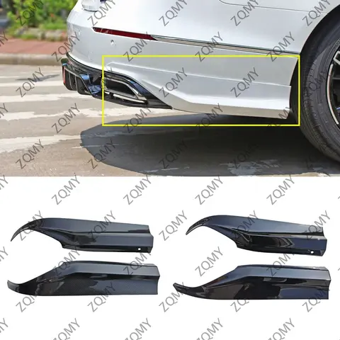혼다 어코드/인스파이어 10세대/10.5세대 2018-2022용 리어 범퍼 보호 가드 디퓨저 립 스플리터 스퍼트 에이프런 사이드 몰딩