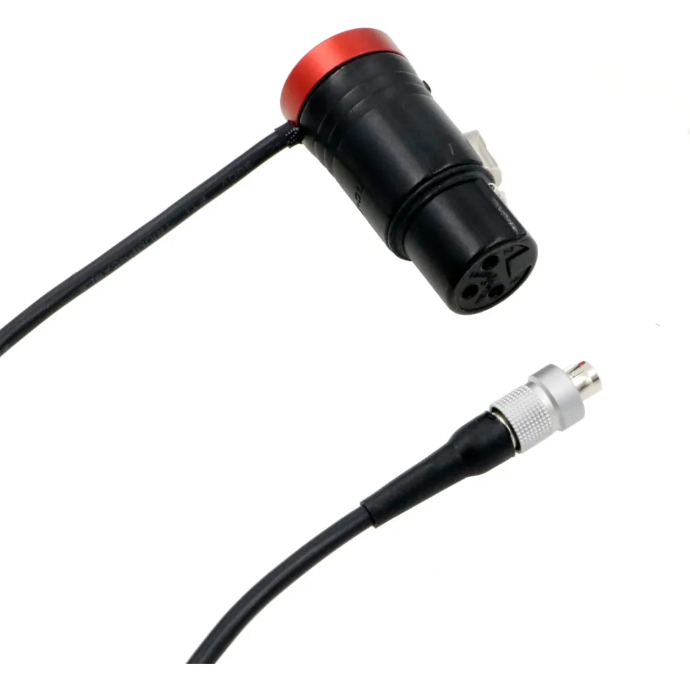 

Alvin's Cables Аудиокабель для Sennheiser SK2000 Wisycom MTP60 Передатчик FVB 3-контактный на низкопрофильный XLR 3-контактный кабель 60 см | 23,6 дюйма