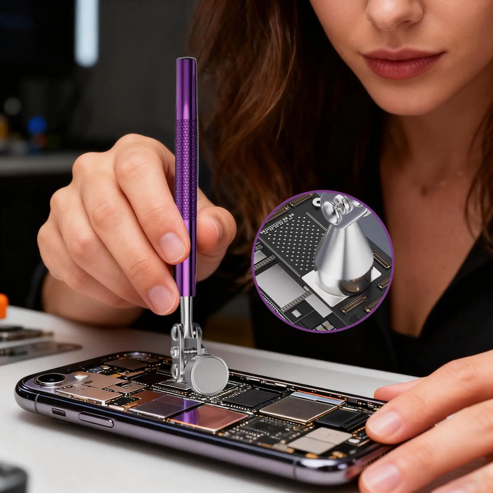 G4 Explosionproof Motherboard Delamination Tool Long-Lasting Multifunctional 340 Degree Rotation Utensil Removal Layered