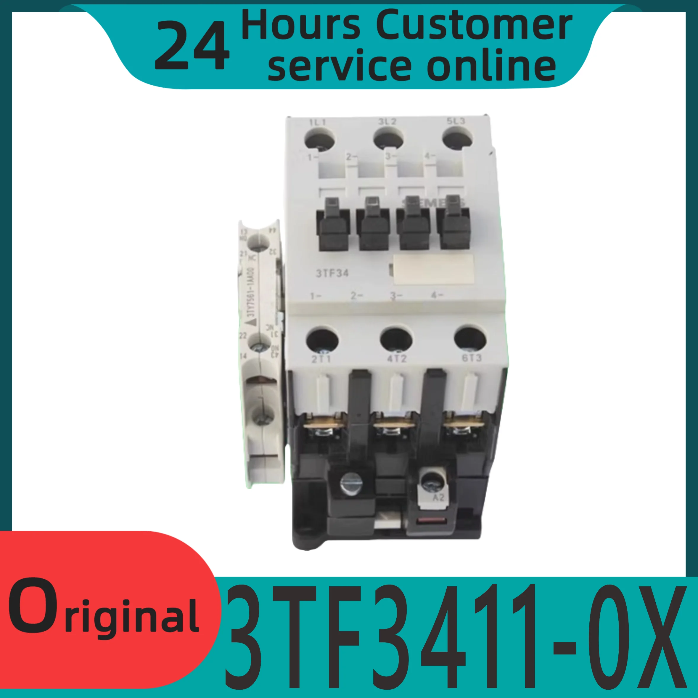 

New original 3TF34 AC contactor 3TF3411-0X 32A 3TF34 11-0XM0 AC220V