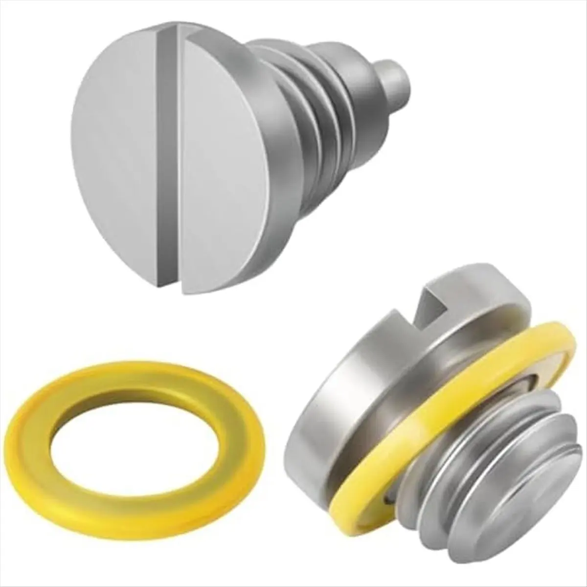 #14D MerCruiser Outboard Engine Gearbox Drain Plug,Lower Unit Drain Plug for Mercury MerCruiser Outboard Engine (Metal)