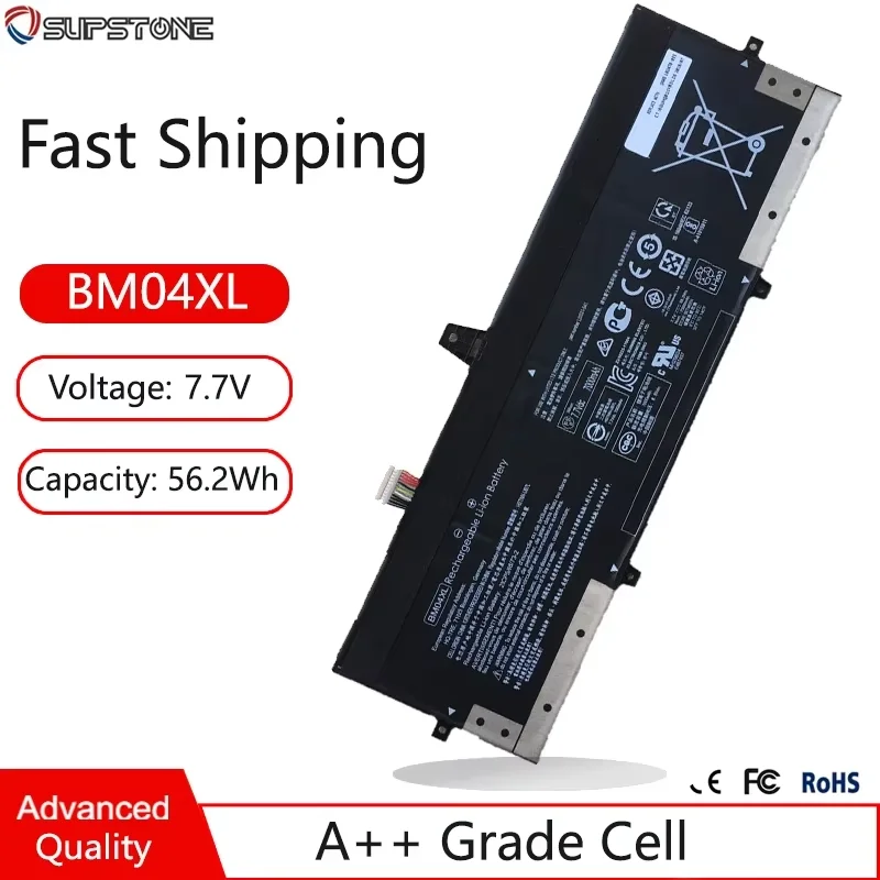

BM04XL HSTNN-UB7L DB8L Q10C Аккумулятор для ноутбука HP EliteBook X360 1030 G3 G4, L02031-2C1 L02478-855 4SU65UT 45X96UT L02031-241 541
