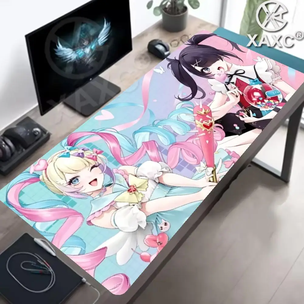 Needy Streamer Overload Ame OMGkawaiiAngel KAngel Needy Girl Overdose Mouse pad Gaming Mousepad Keyboard Carpet Desktop Mat XAXC