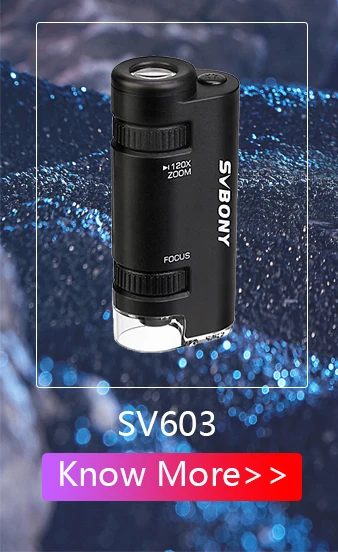 SVBONY SV605 40x-1600x Mikroskope Elektronenfernglas mit Wissenschaftskits, Dual-LED-Beleuchtung mit SV189-Mikroskopkamera – Detail 2