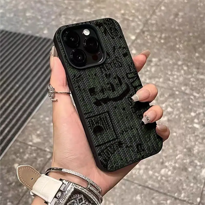 Knitted grain iPhone15 Europe and the United States iPhone14 tide iPhone13 for iPhone15promax phone case iPhone12 cover iPhone11