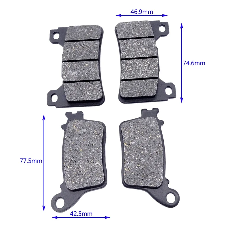 

For HONDA CBR 1000 RR 2006-2016 Motorcycle Discs Pad Front Rear Brake Pads for HONDA CBR 600RR CBR600RR CBR 600 RR 07-16