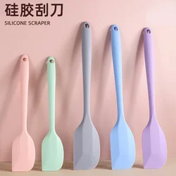 1Pcs Cream Cake Baking Scraper Non-stick Silicone Spatula Kitchen Butter Pastry Blenders Salad Mixer Batter Pies Cooking Tools