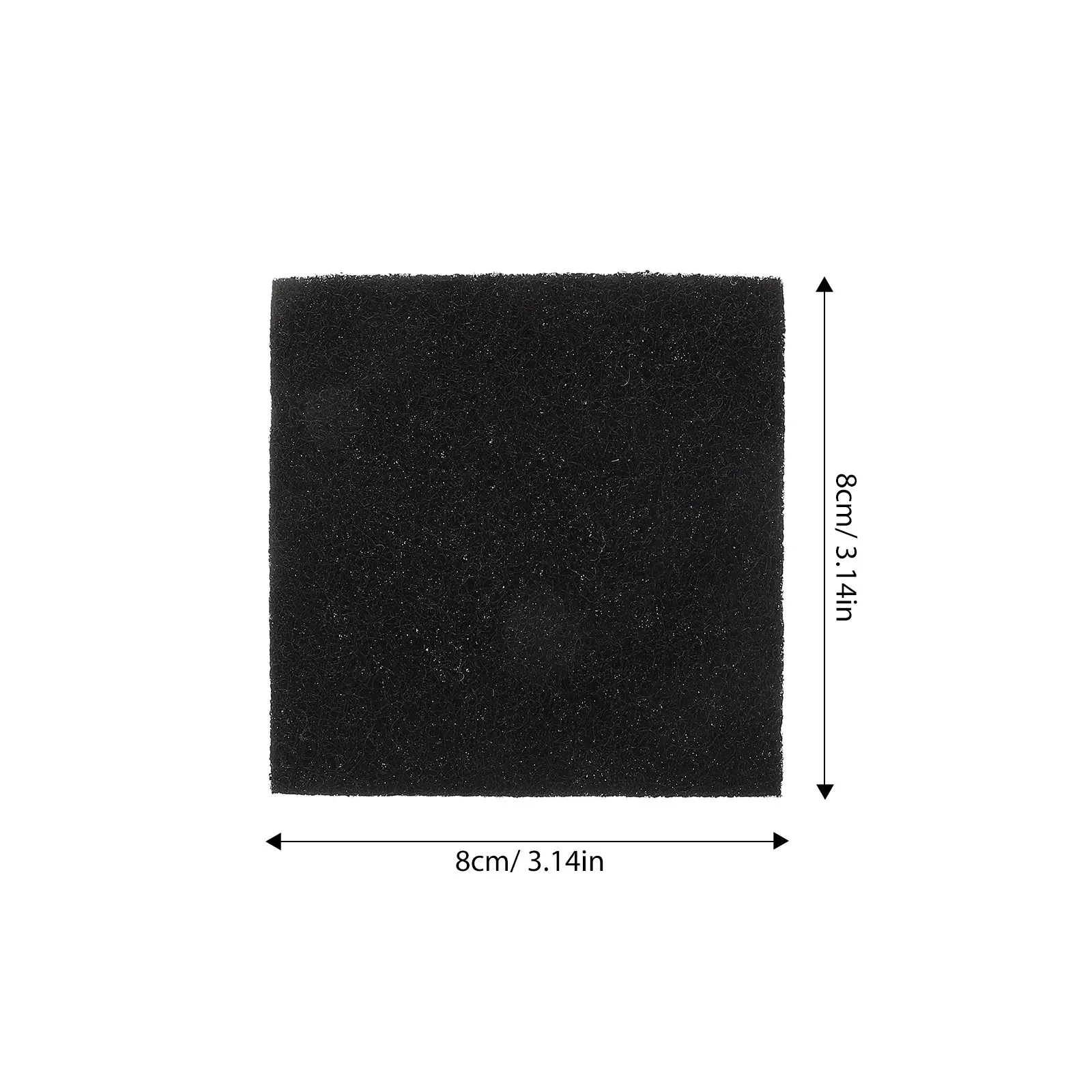 12Pcs Activated Carbon Kitchen Compost Bin Filter Trash Can Filter Replacement Garbage Bin Deodorizer Cotton Compost