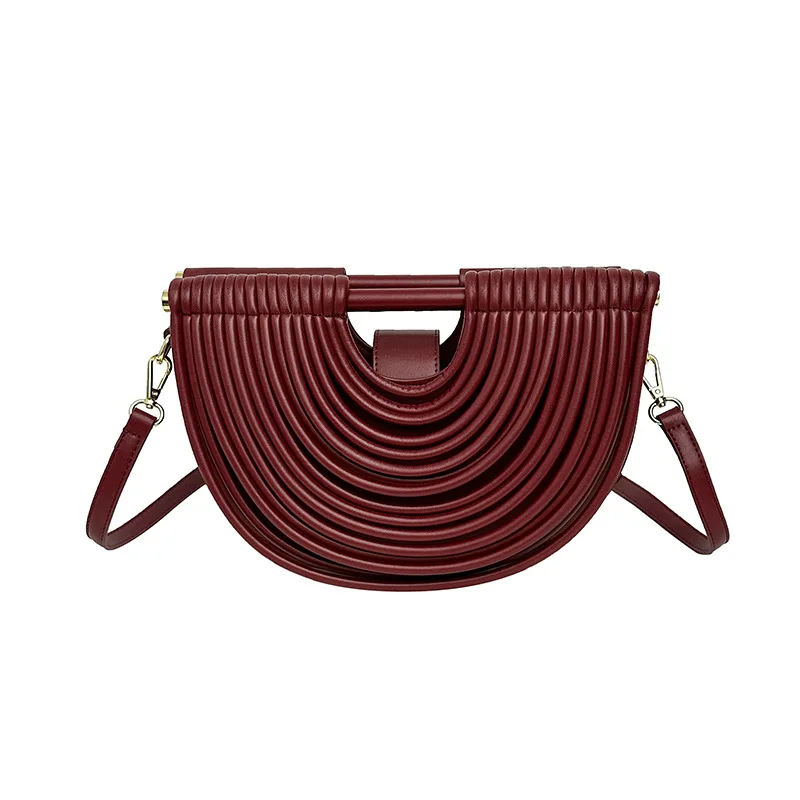 

Fashion Small Crossbody Bags for Women PU Leather Shoulder Bag Luxury Designer Trendy New Brand Purses and Handbags Sac Marron