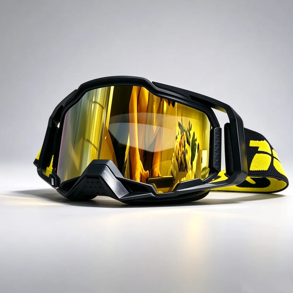 Dirt Bike Cross‑Country Protective Eyewear Goggles, Dust‑Resistant UV‑Shield Motocross Enduro Motorcycle Trail‑Riding Glasses