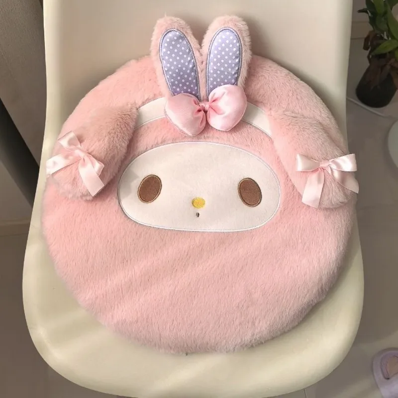 Sanrio My MelodyMemory Foam Seat Cushion Sweet Piano Sitting Cushion Back Cushion Chair Floor Home Decor Washable Non-slip Girl