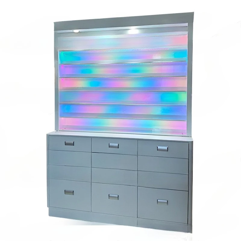 

Шкаф для дизайна ногтей Косметика Дисплей для клея для лака для ногтей Товары для дизайна ногтей и салона красоты