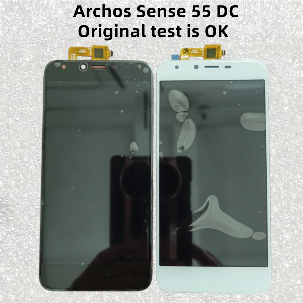 Módulo de pantalla táctil de alta calidad para teléfono móvil, pantalla LCD, Archos Sense 55 DC, interior y exterior