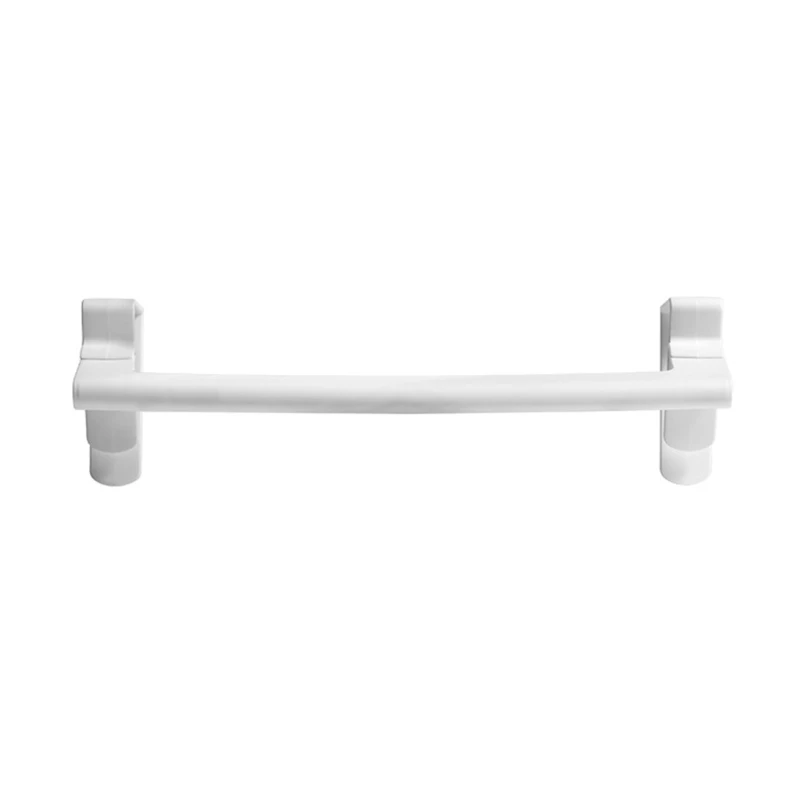 Single Rod Over Door Towel Rack Bar Holders for Kitchen Bathroom Universal Fit on Over Cabinet Cupboard Door No Dropship