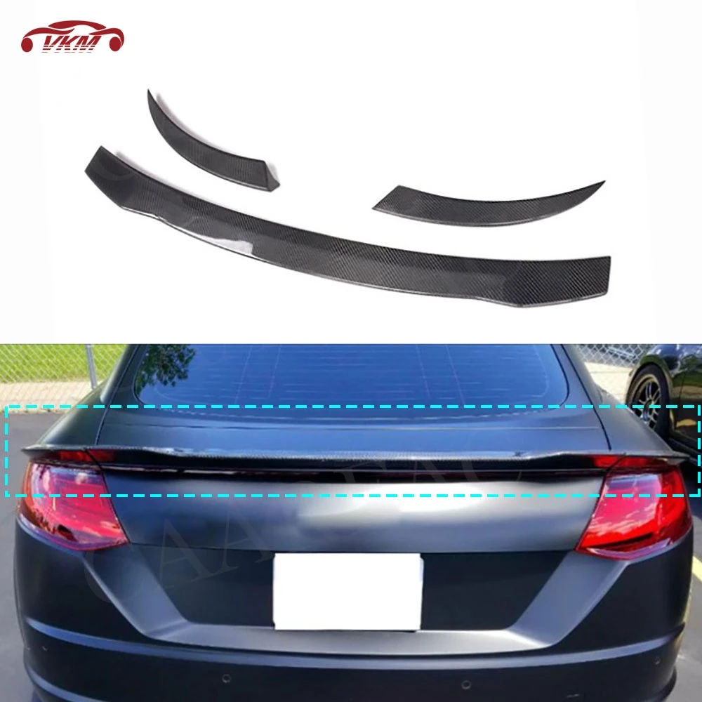 

Carbon Fiber Car Rear Spoiler for Audi TT TTS TTRS MK3 Coupe 2015-2017 Car Boot Trunk Wings Spoiler Decoration FRP Accessories