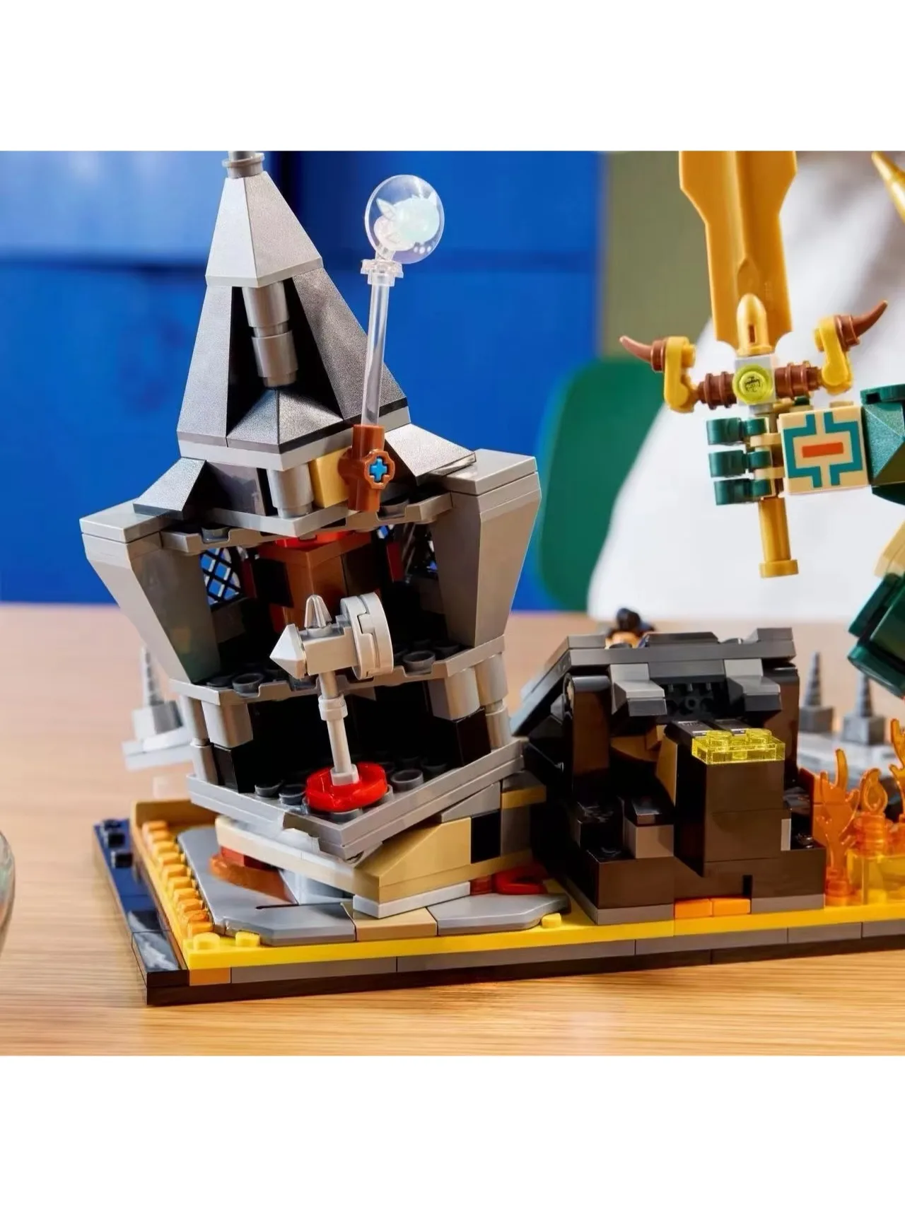 Das Final Battle-Bauset, Spielmodell, Technologie, Ziegelstein, DIY-Schloss, Spielzeug für den Bau, Desktop-Ornament, Weihnachtsgeschenke ﻿