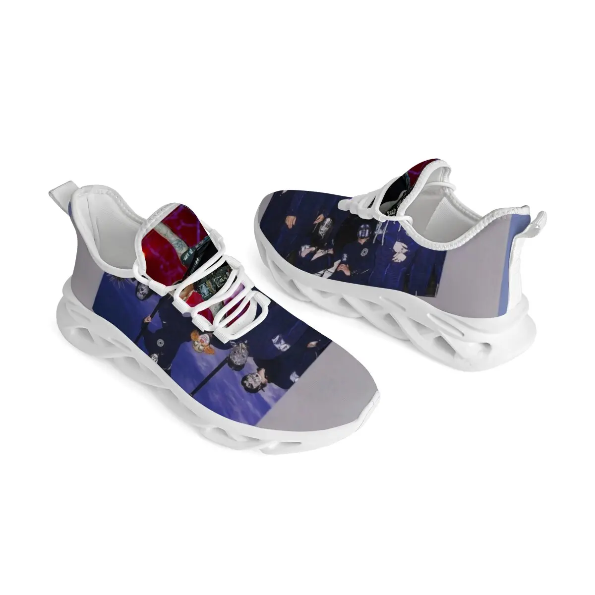 أحذية رياضية كاجوال للرجال جديدة كبيرة الحجم مع نعل مخرم، أحذية جري عصرية ناعمة ومسامية للاستخدام في الهواء الطلق #3