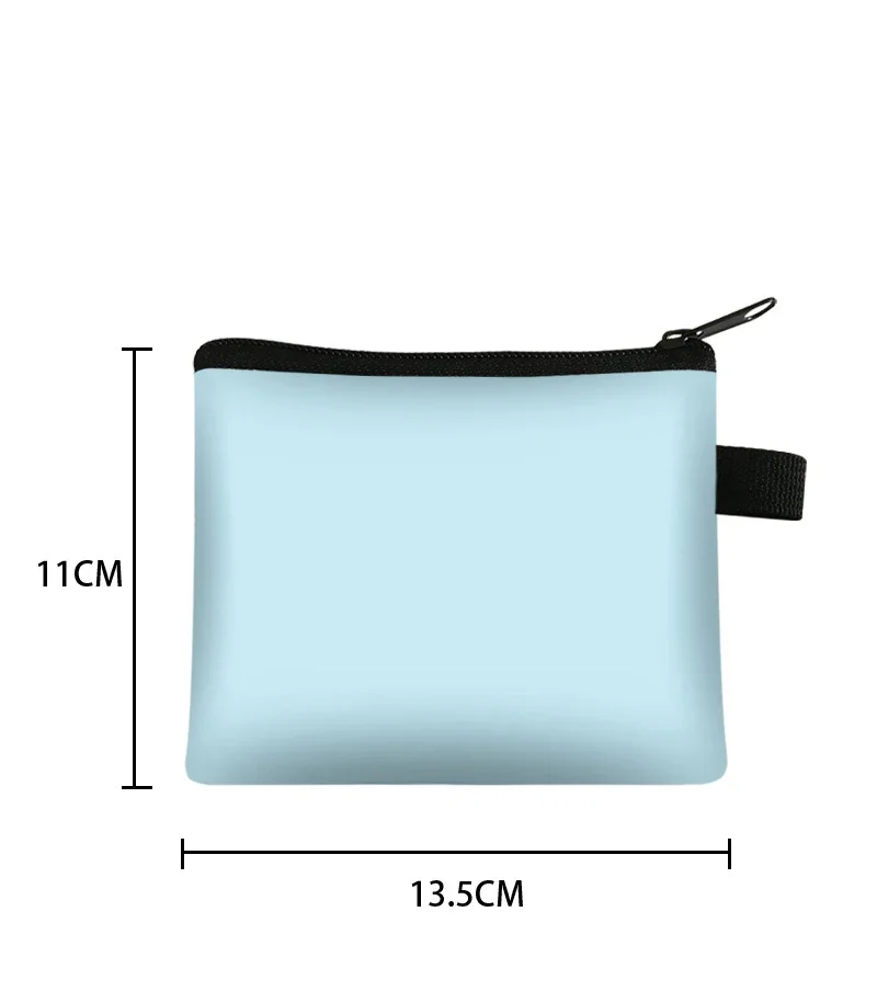 Pielęgniarki z kwiatowym nadrukiem unisex portmonetka mała torba na słuchawki organizer na słuchawki Mini różne kosmetyczne szminki torba do przechowywania — zdjęcie 5