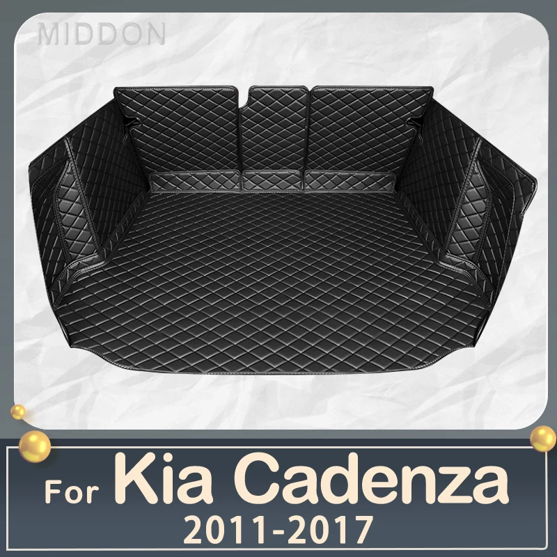 

Car trunk mat for KIA Cadenza 2011 2012 2013 2014 2015 2016 2017 cargo liner carpet interior accessories cover