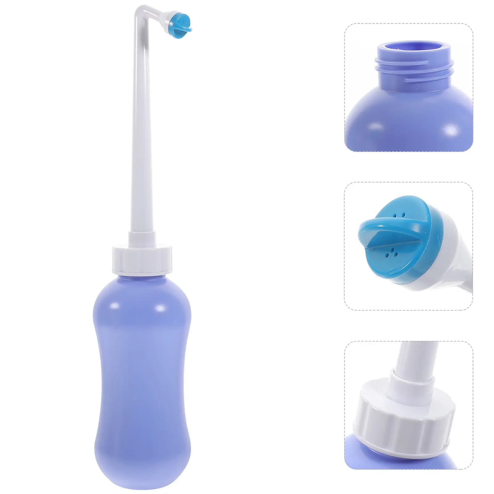 

1Pcs Portable Bidet Sprayer 450Ml Ultra Flexible Vulva Flusher Private Parts Washer Easy