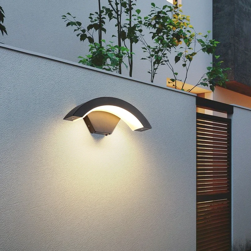 Imagem -02 - Alumínio Levou Luz de Parede para Iluminação Exterior Impermeável Ip65 18w 24w 30w 36w 85265v