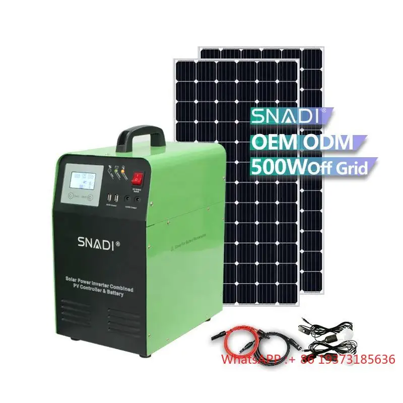 Solar Generator 500W All In One Generators Solar Portable Power Stations