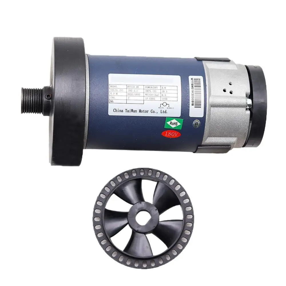 Imagem -02 - Motor Elétrico da Esteira Motor Zyt102 180v 3hp 4800 Rpm