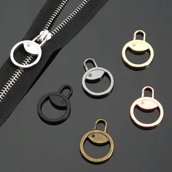 Metal Zipper Pull Zip Head Replacement Detachable Zipper Slider Pull Tab Repair Kit for Clothing Coat Jacket Diy Craft Sewing