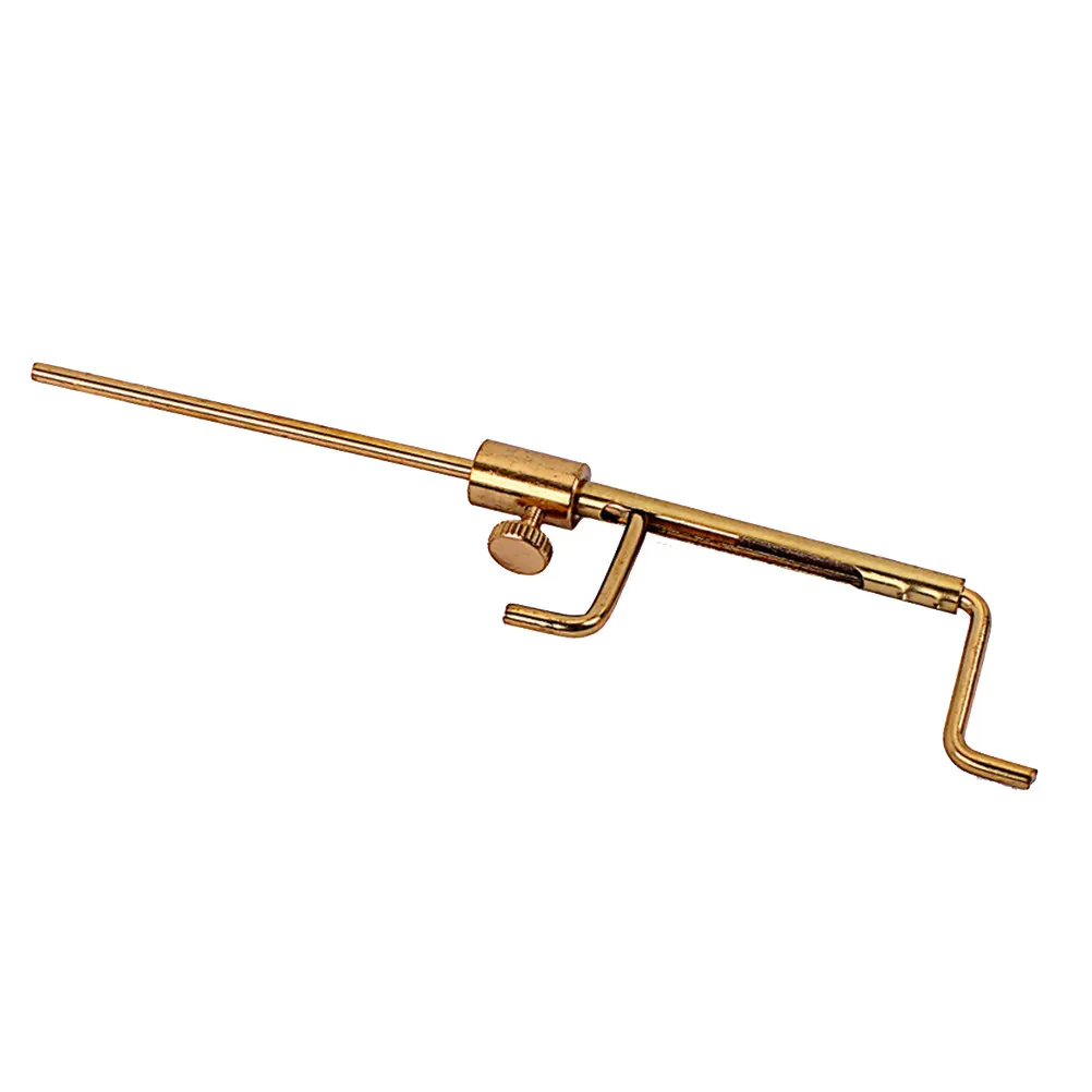 Violin Sound Brass Measure Tool For Sound Post Height Luthier Repair Lightweight Durable Compact Golden
