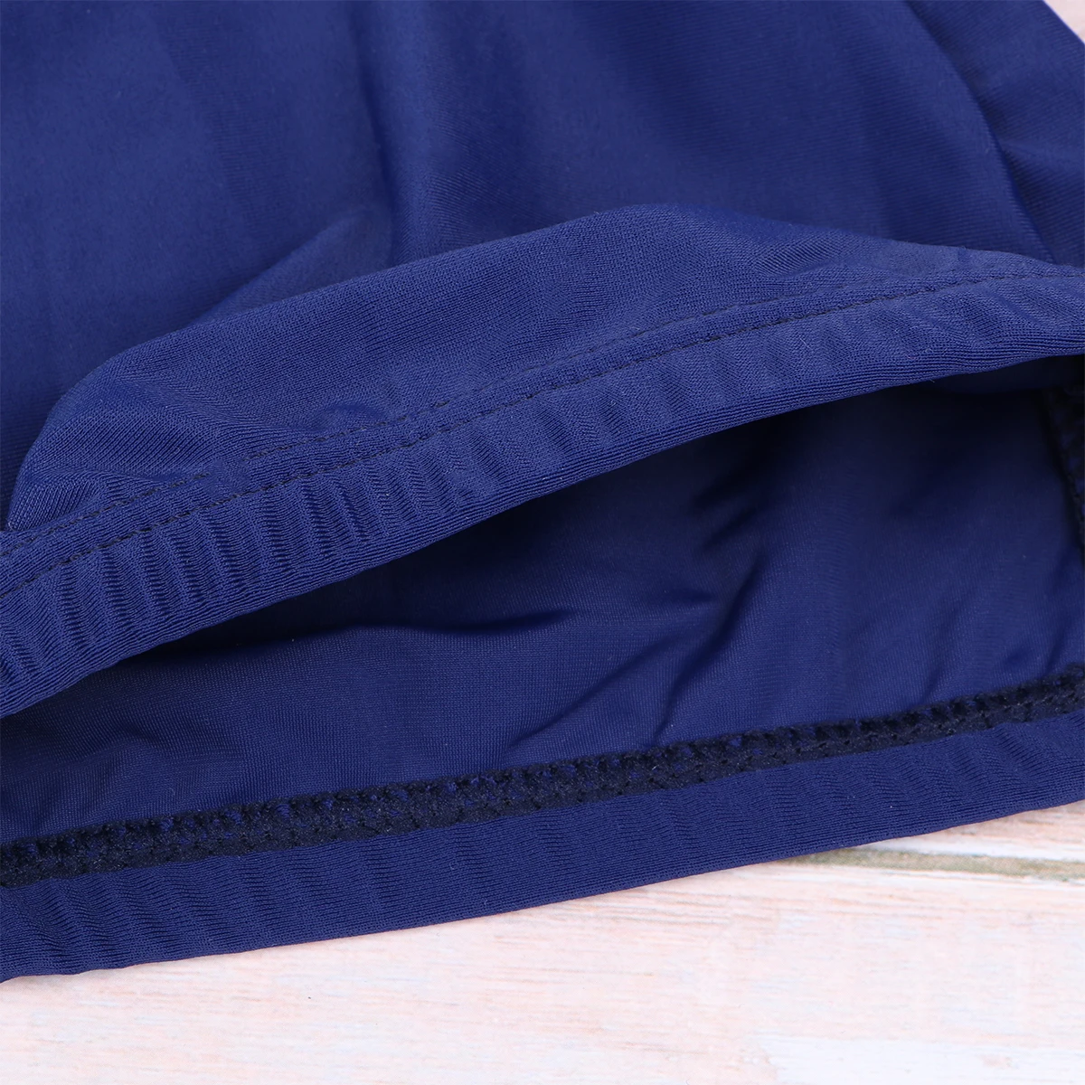 

Solid Color Swimming Cap for Women Men Elastic Fabric Anti-Slip Comfortable Sun Size Fits Most Reusable
