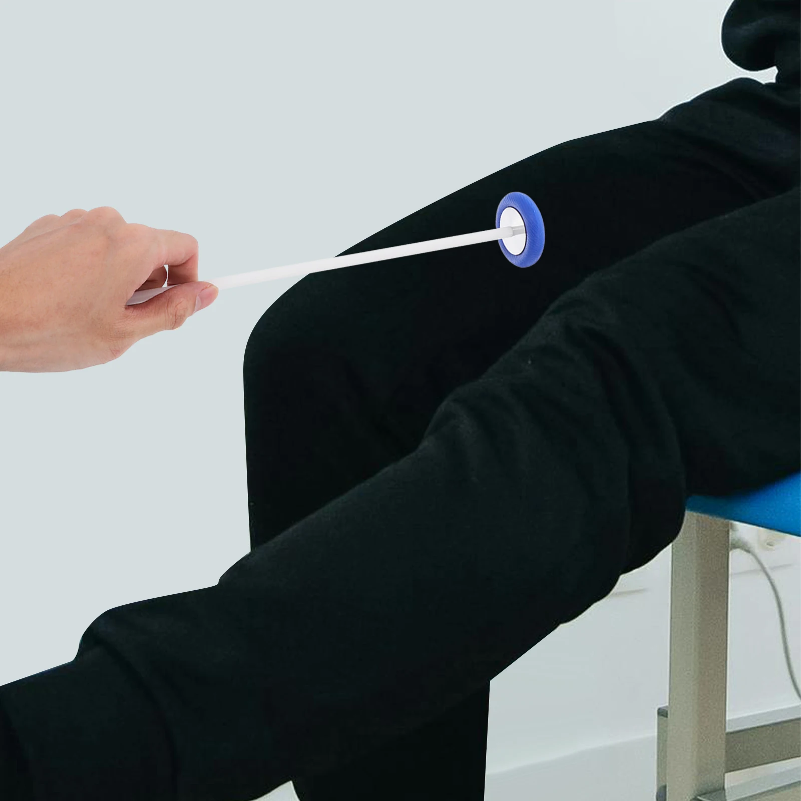 Round Plastic Reflex Hammer Portable Multi-Purpose Diagnostic Tool for Neurological Tests Clinic Percussion Hammer