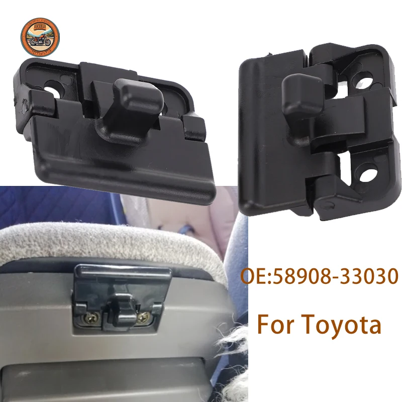

Center Console Armrest Lid Latch Lock Clip For Toyota Camry XV40 4Runner N210 Land Cruiser J100 Sequoia XK30/XK40 Scion tC AT20