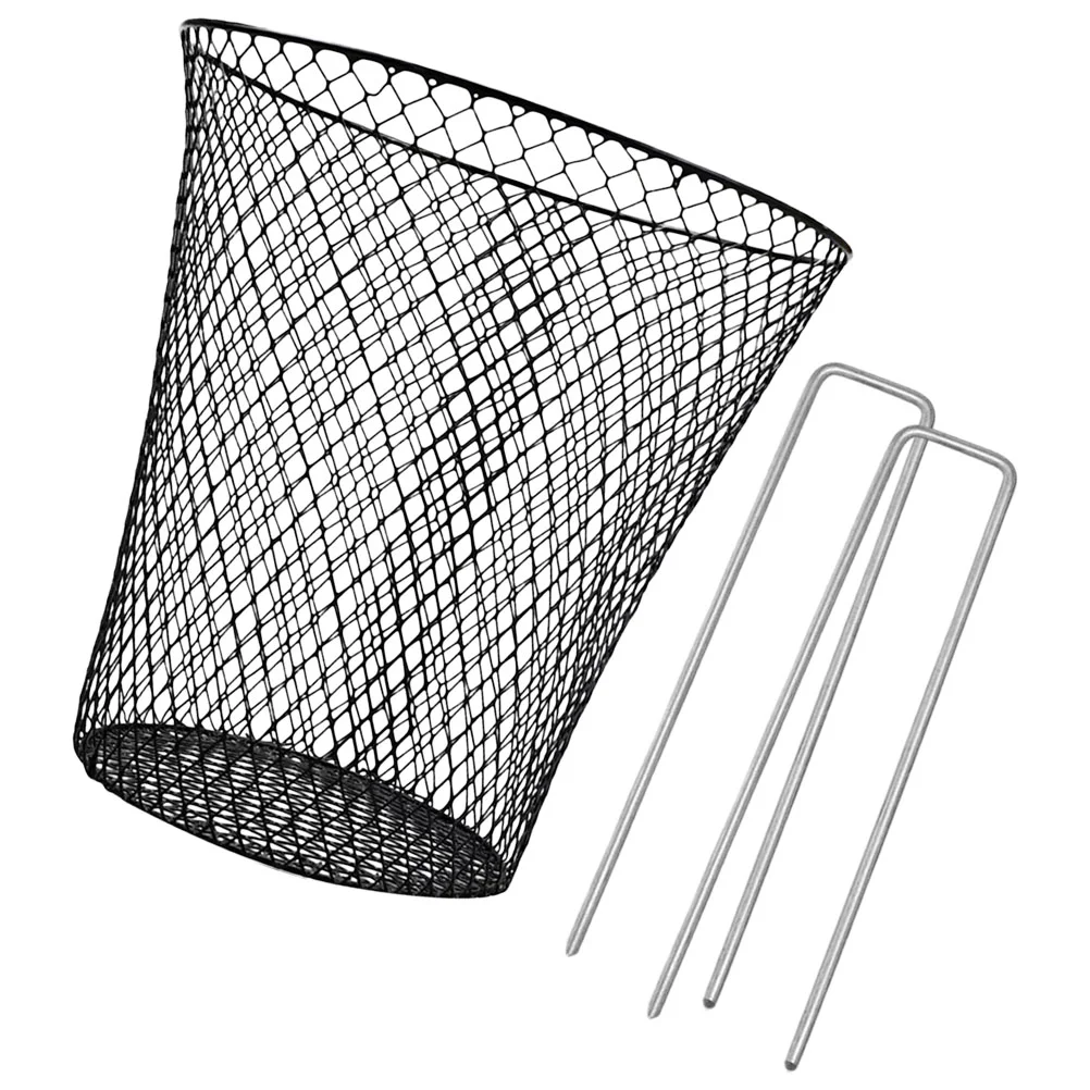 

Garden Stakes Plants Shrubs Vegetables Cloche Protection Cover Wire Mesh Waste Basket