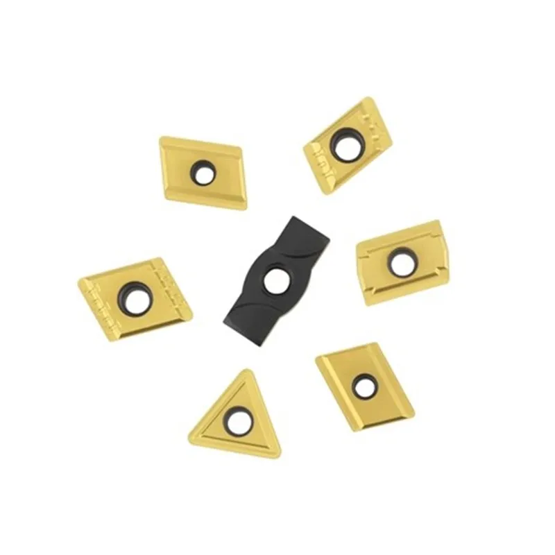 

10pcs Tungsten carbide milling inserts R424.9-13T308-23 R424.9-180608-23 R424.9-180608R-22 depth hole drill blade gun drills