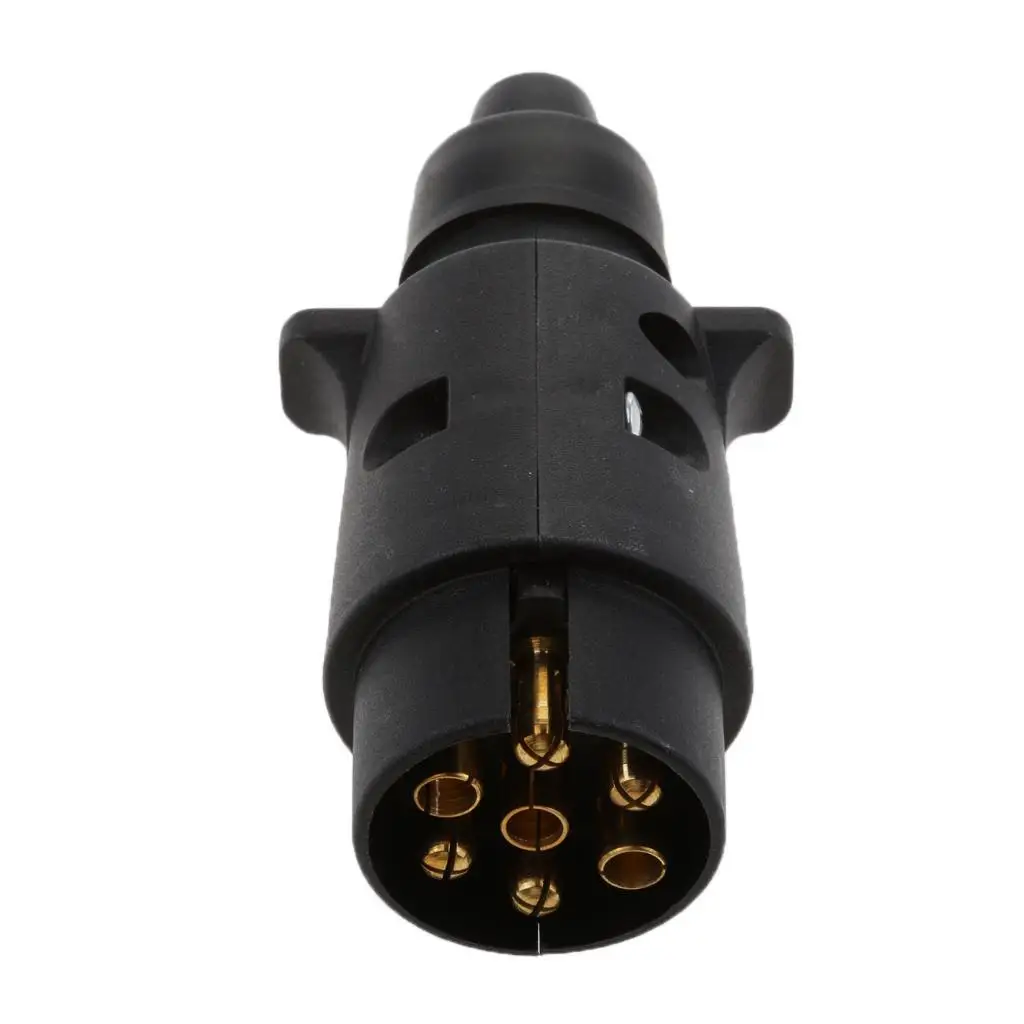 

7-контактный штекер прицепа 7-ходовой буксировочный автомобильный проводной соединитель Адаптер 12 В