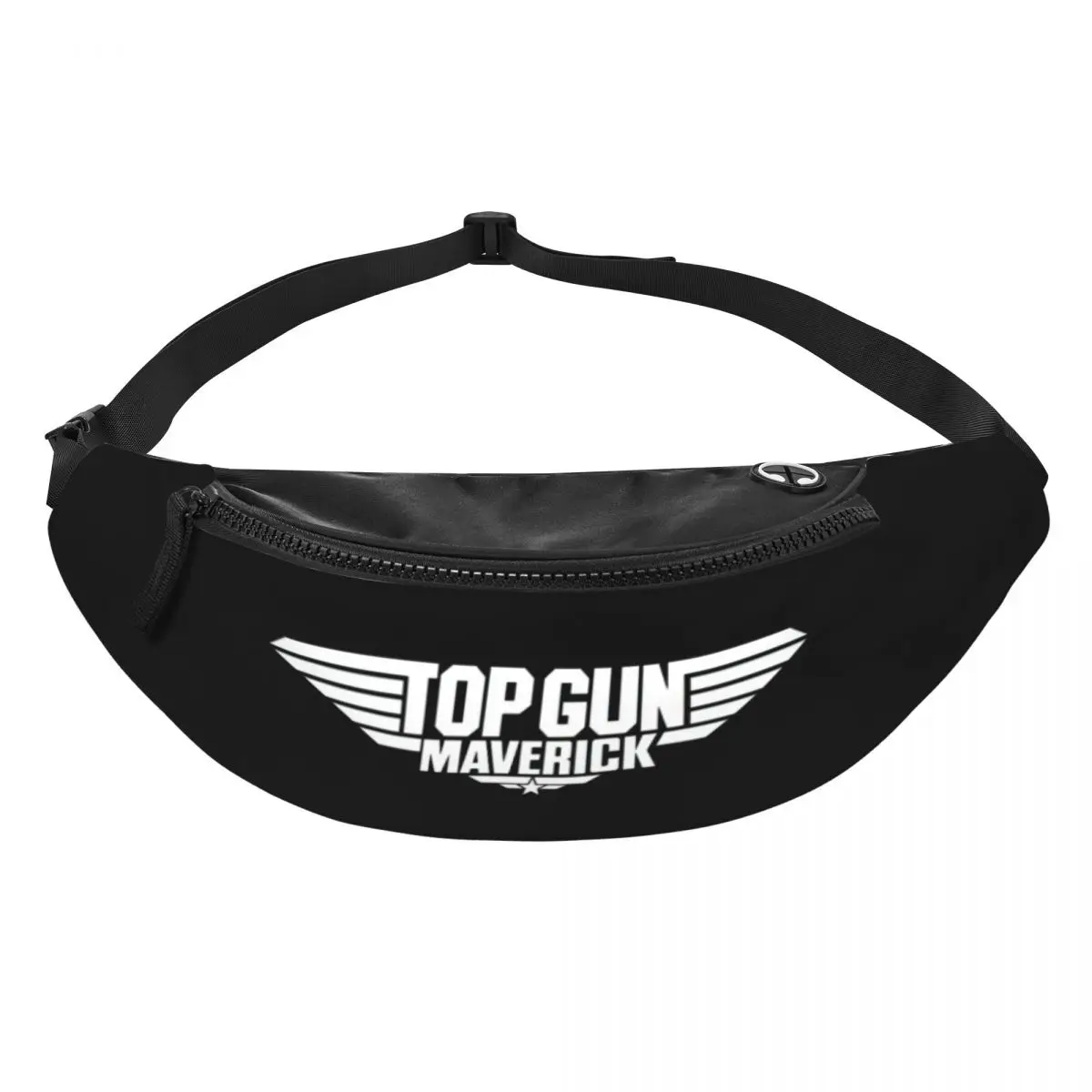 Top Gun White Maverick Fanny Pack Women Men Casual Crossbody Waist Bag for Hiking Phone Money Pouch